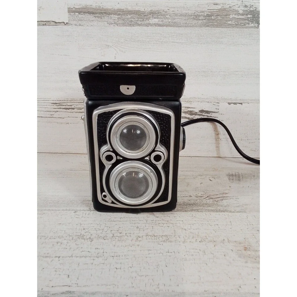 Scentsy Still Frame Antique Camera Retired Wax Warmer